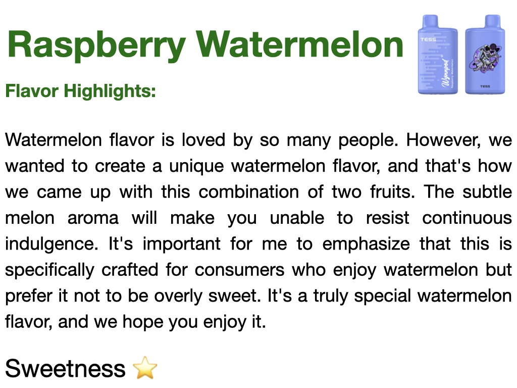 Raspberry Watermelon